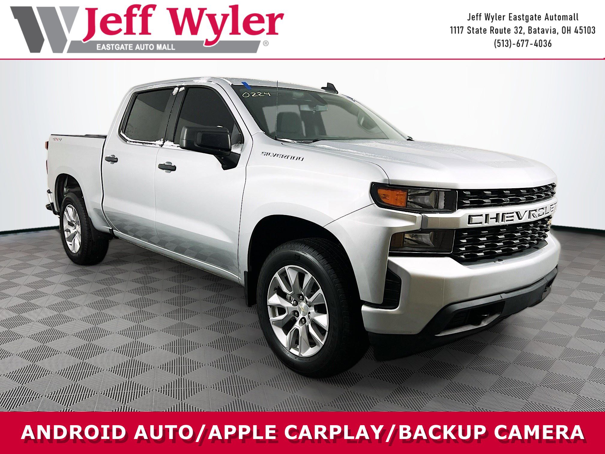 Used 2022 Chevrolet Silverado 1500 Custom image 1