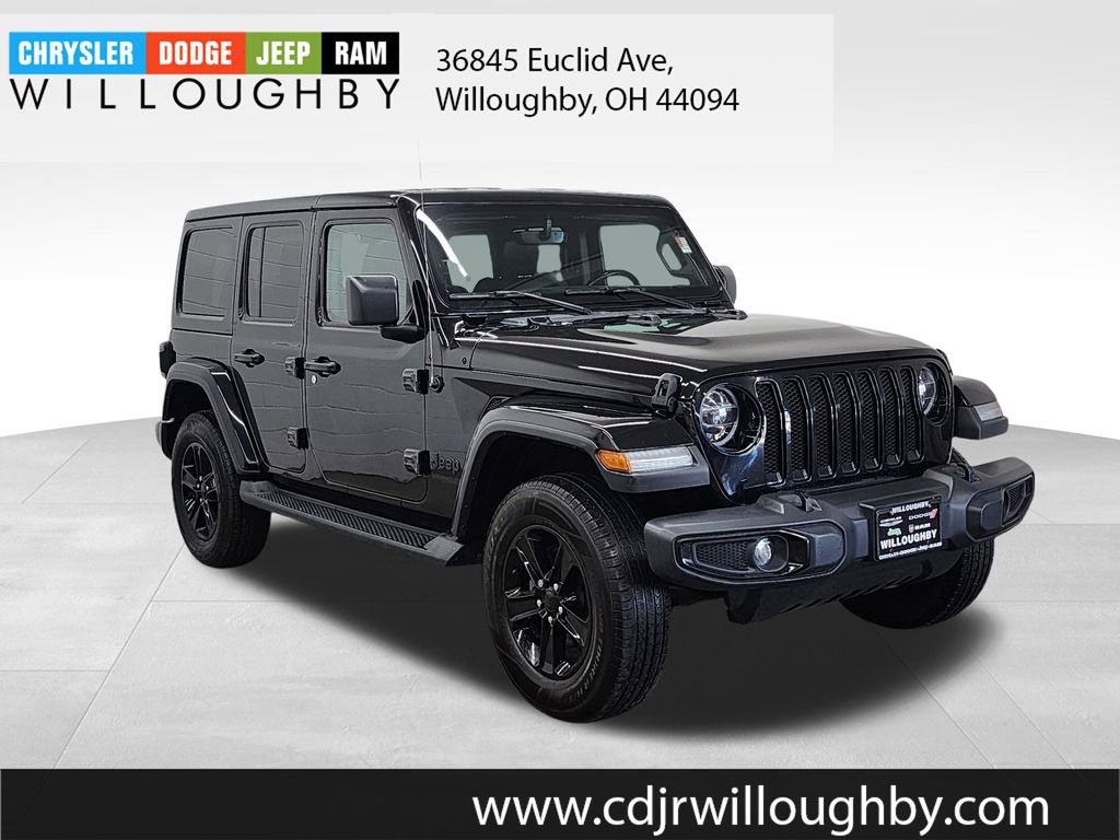Used 2021 Jeep Wrangler Unlimited Sahara image 3