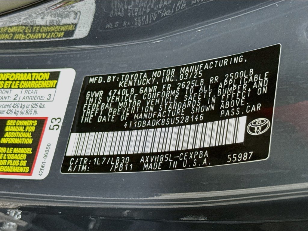 Certified 2025 Toyota Camry XSE AWD/4WD image 34