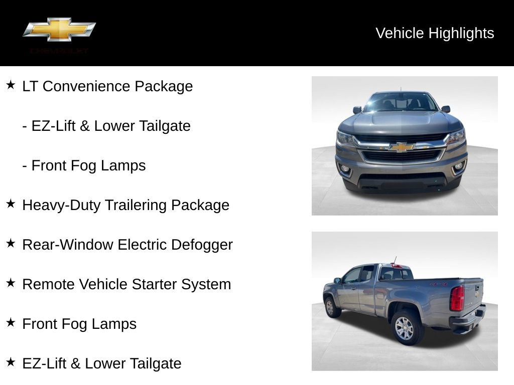 Used 2018 Chevrolet Colorado LT w/ LT Convenience Package AWD/4WD image 19