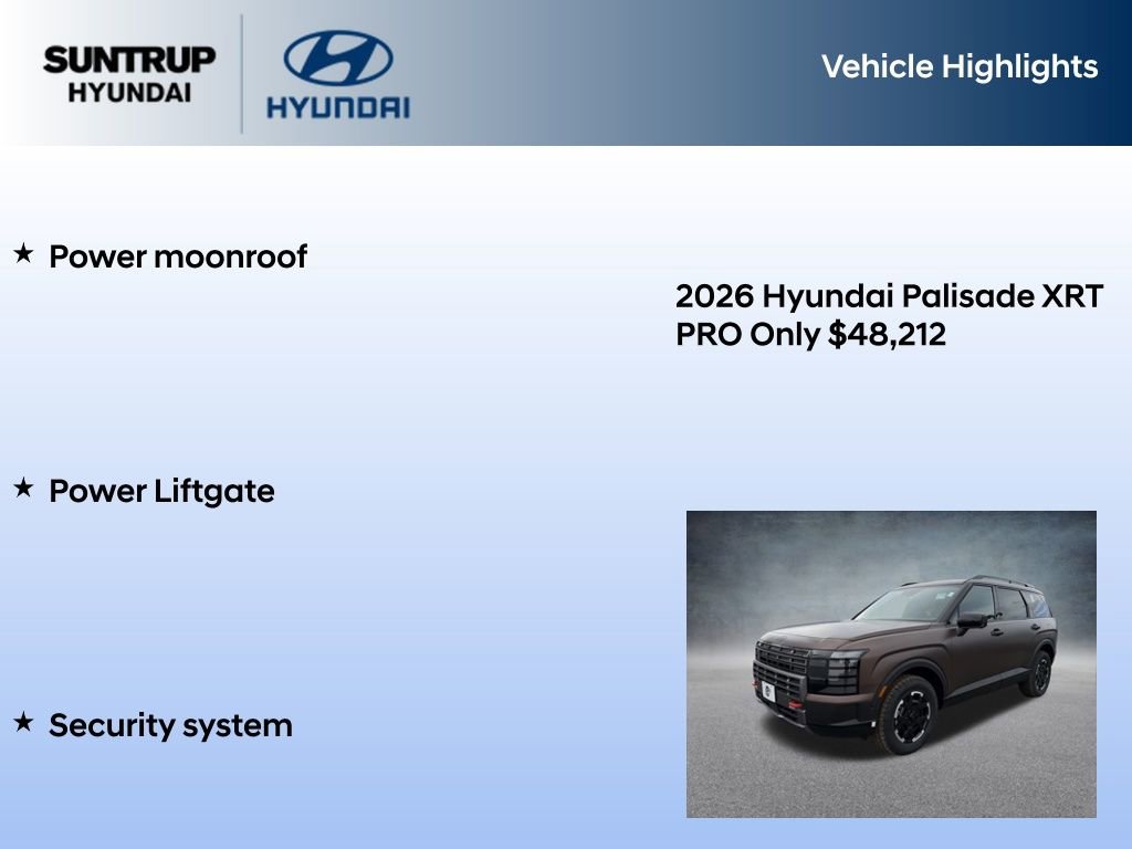 New 2026 Hyundai Palisade XRT Pro AWD/4WD image 7