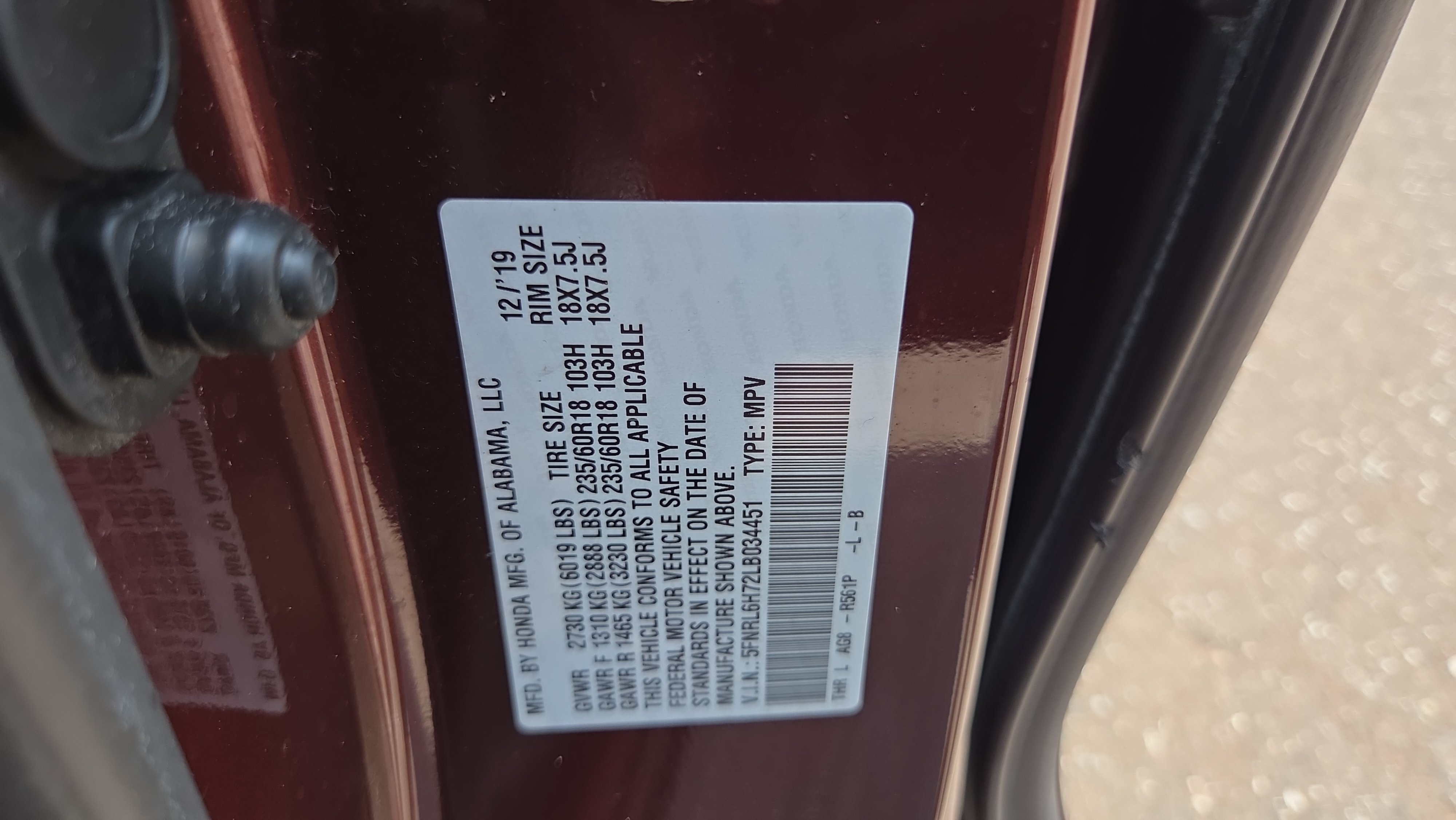 Used 2020 Honda Odyssey EX-L image 19