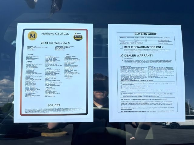 Certified 2023 Kia Telluride S w/ S Sunroof Package AWD/4WD image 16