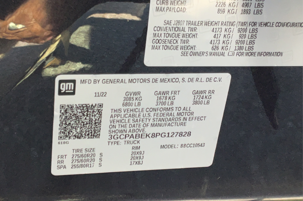 Used 2023 Chevrolet Silverado 1500 Custom RWD image 24