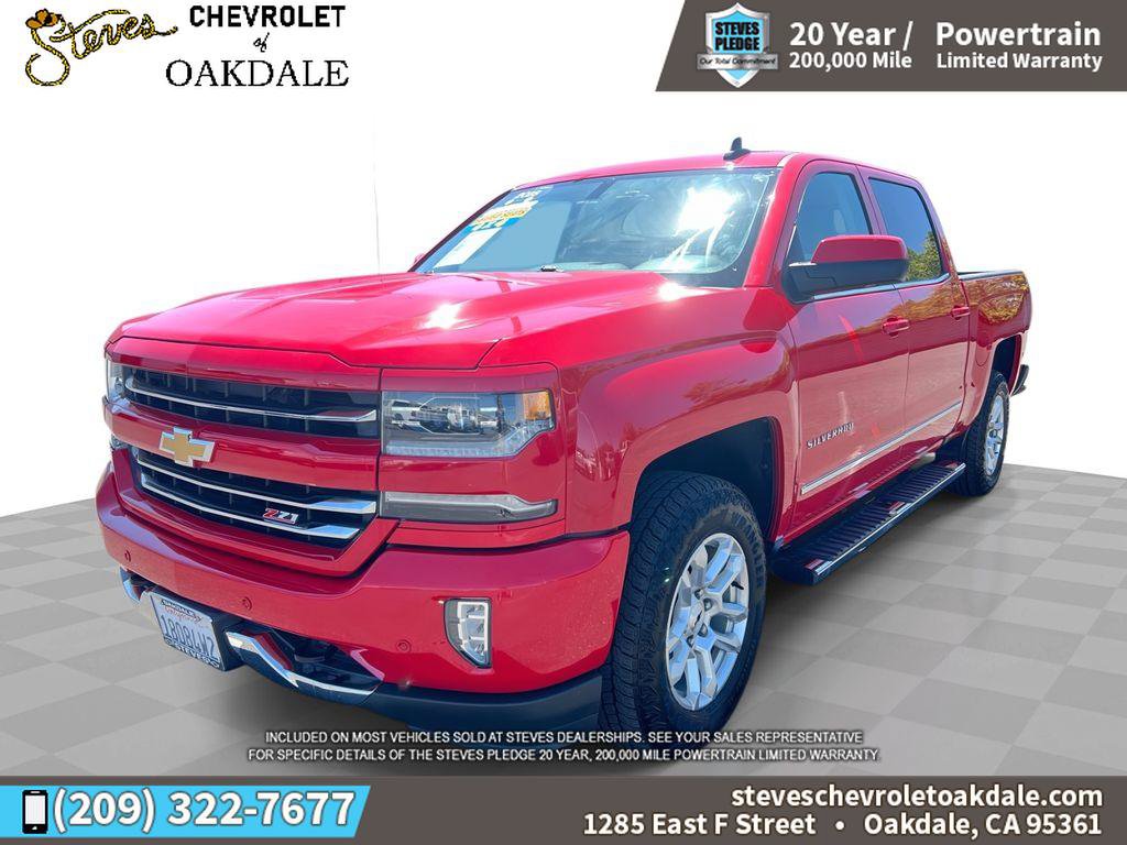 Certified 2018 Chevrolet Silverado 1500 LTZ Z71 w/ LTZ Plus Package AWD/4WD image 1
