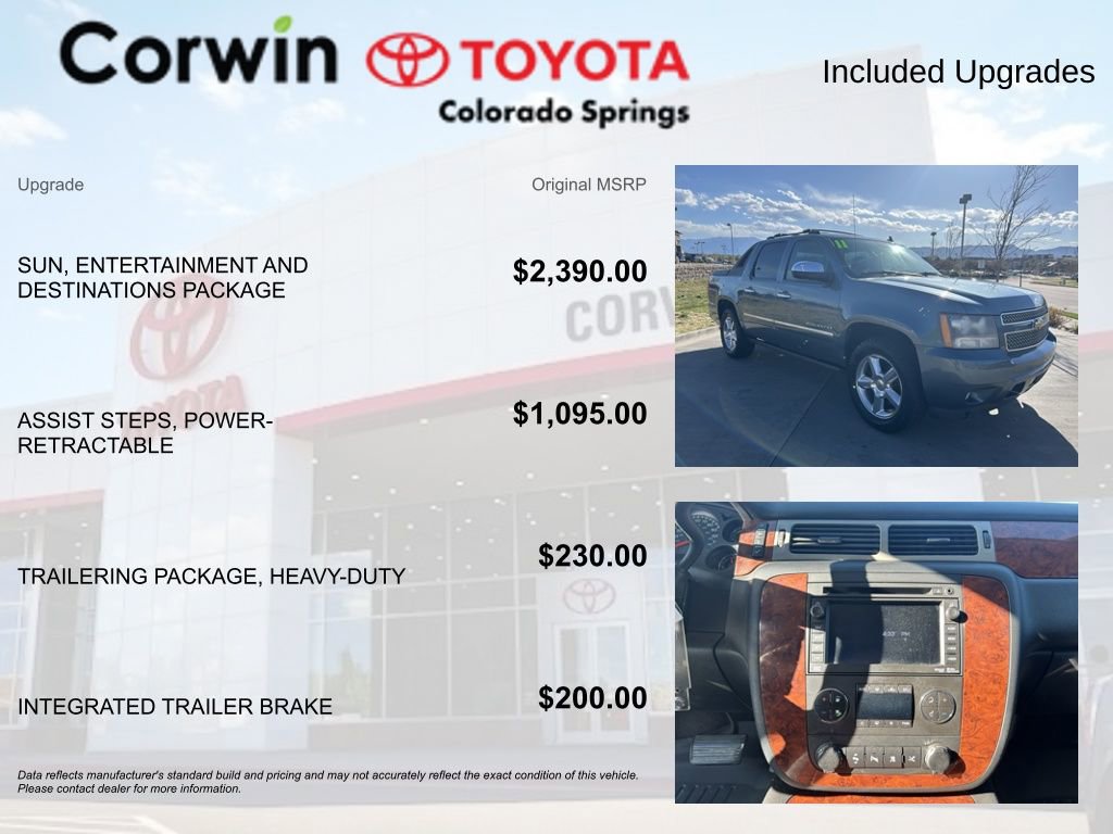 Used 2011 Chevrolet Avalanche LTZ AWD/4WD image 4