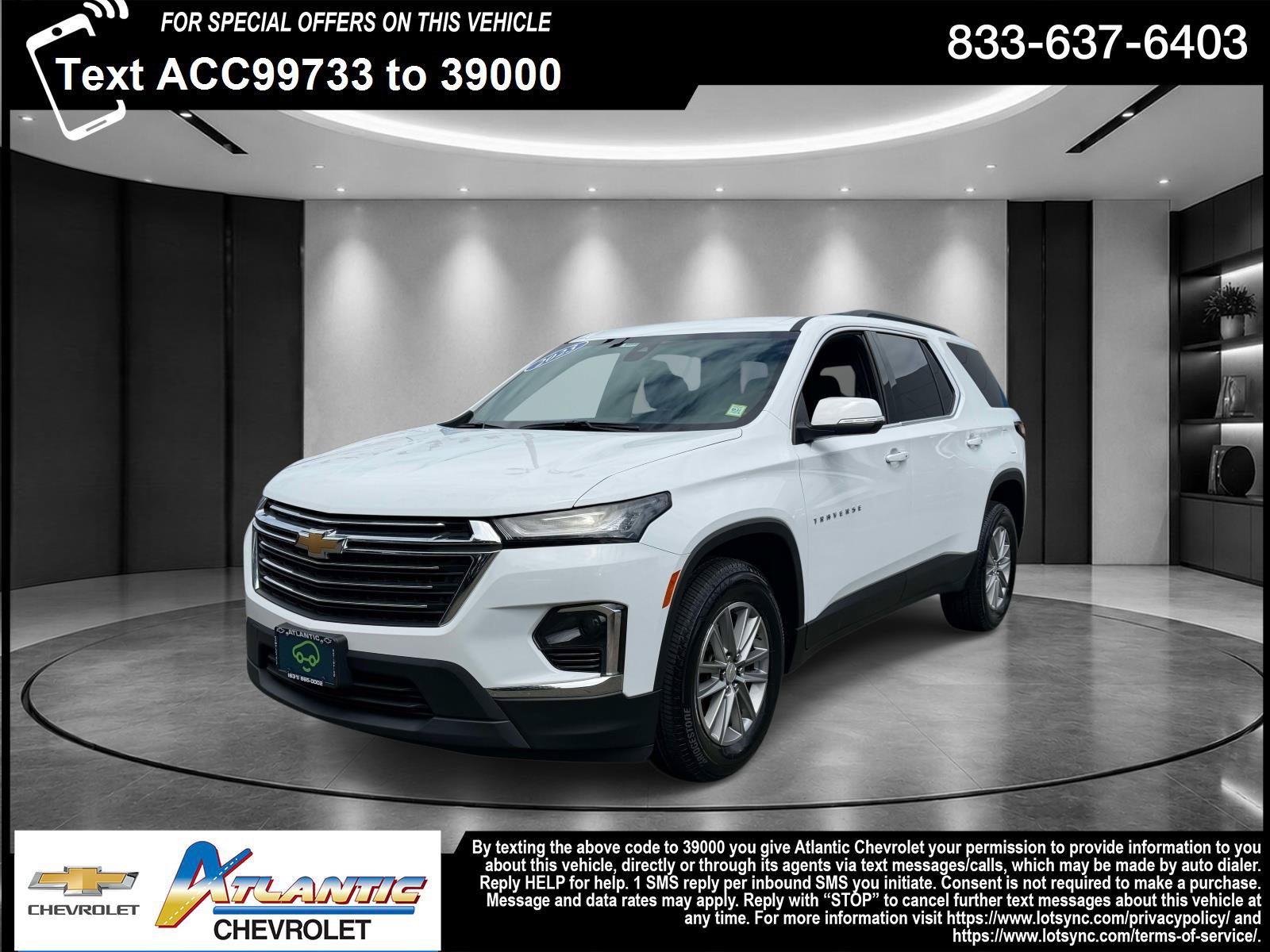 Certified 2023 Chevrolet Traverse LT