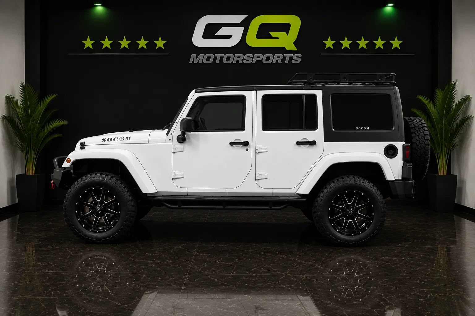 Used 2017 Jeep Wrangler Unlimited Sahara w/ Connectivity Group AWD/4WD image 4