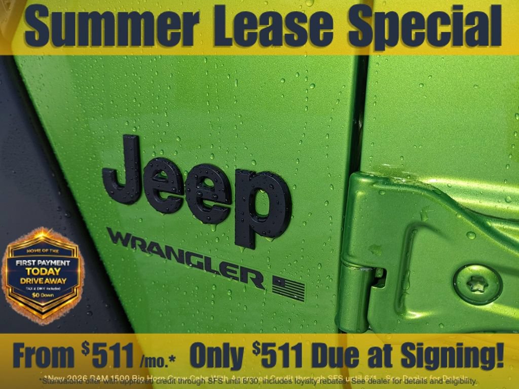 New 2026 Jeep Wrangler Unlimited Sport AWD/4WD image 26