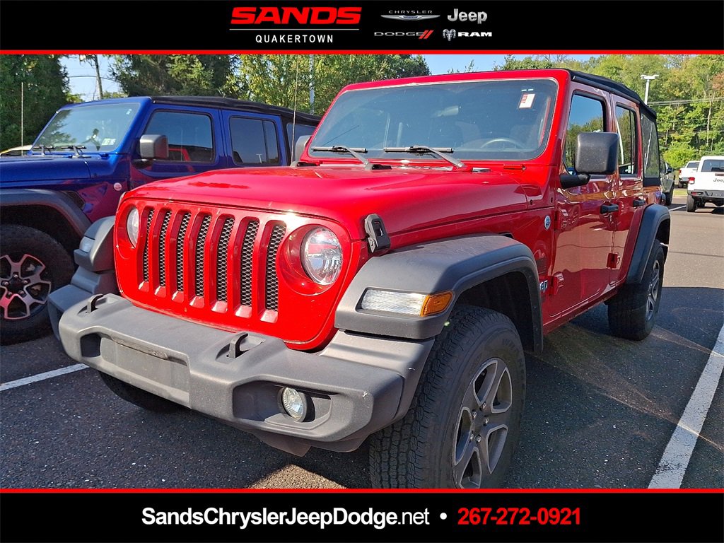 Used 2019 Jeep Wrangler Unlimited Sport S image 1