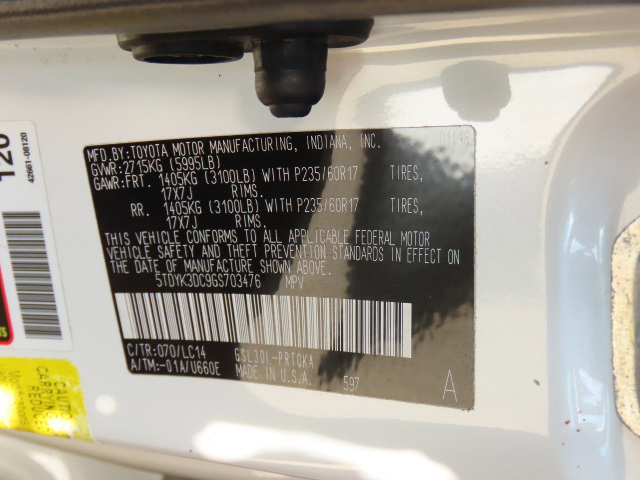 Used 2016 Toyota Sienna XLE FWD image 32