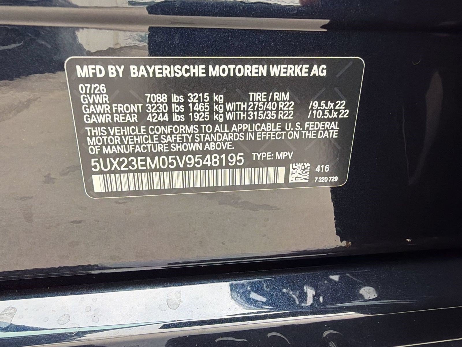 New 2027 BMW X7 xDrive40i w/ Executive Package AWD/4WD image 25