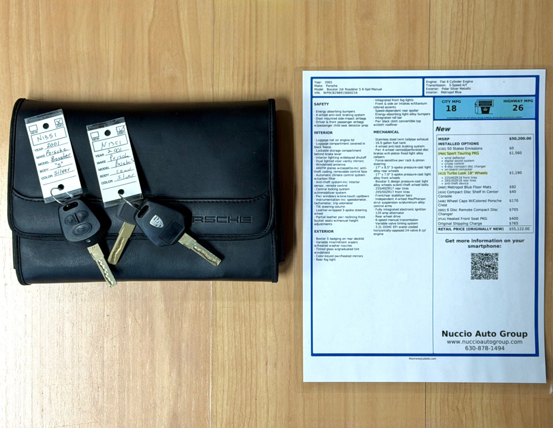 Used 2001 Porsche Boxster S image 24