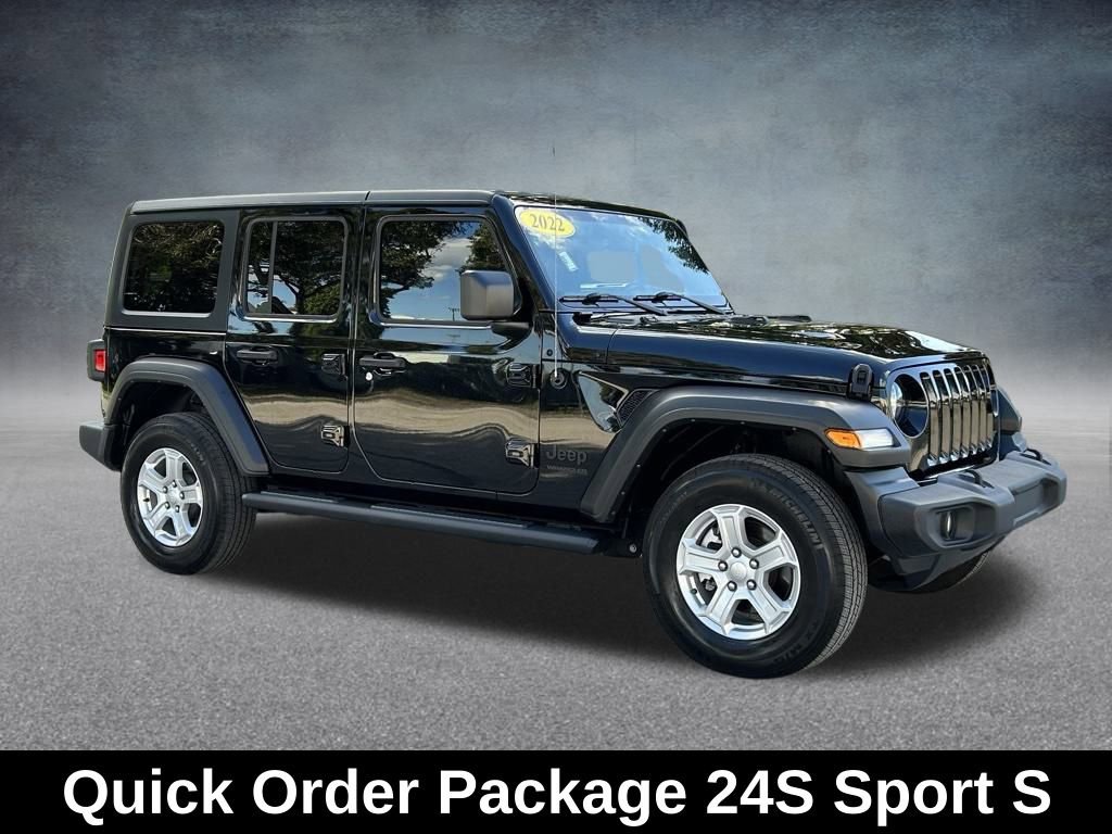 Certified 2022 Jeep Wrangler Unlimited Sport image 4