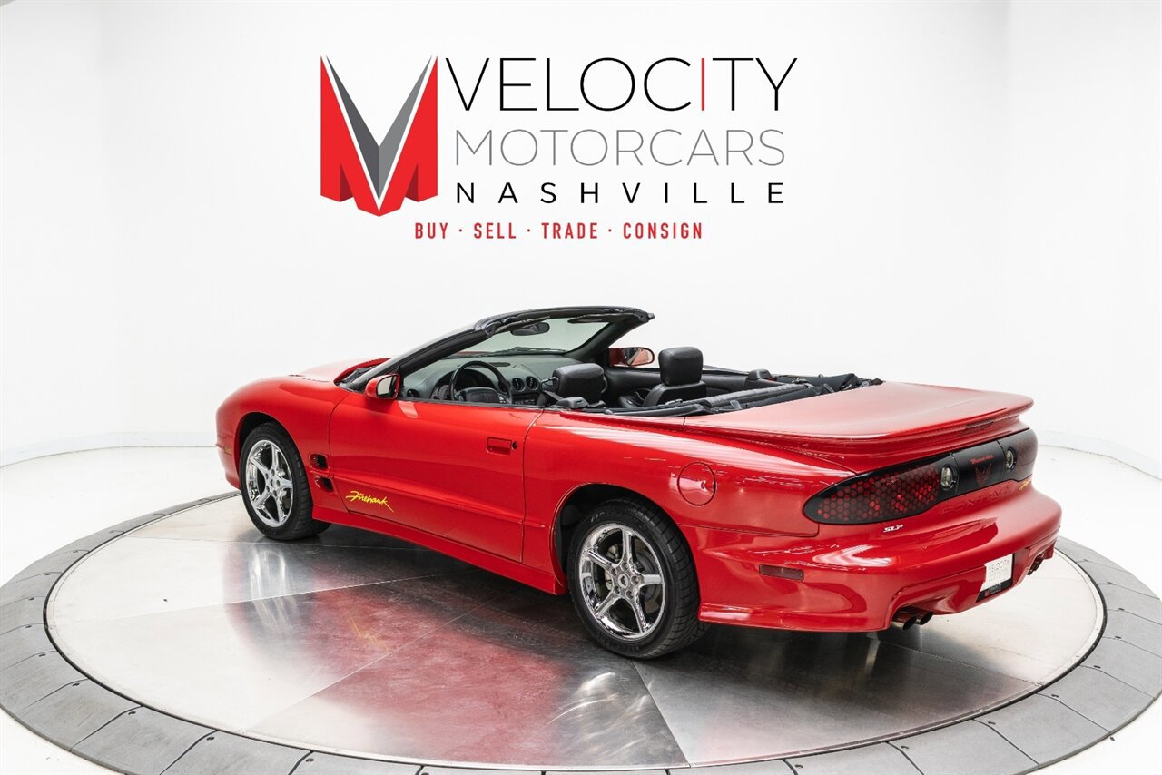 Used 2001 Pontiac Firebird Trans Am w/ SLP Firehawk Pkg RWD image 8