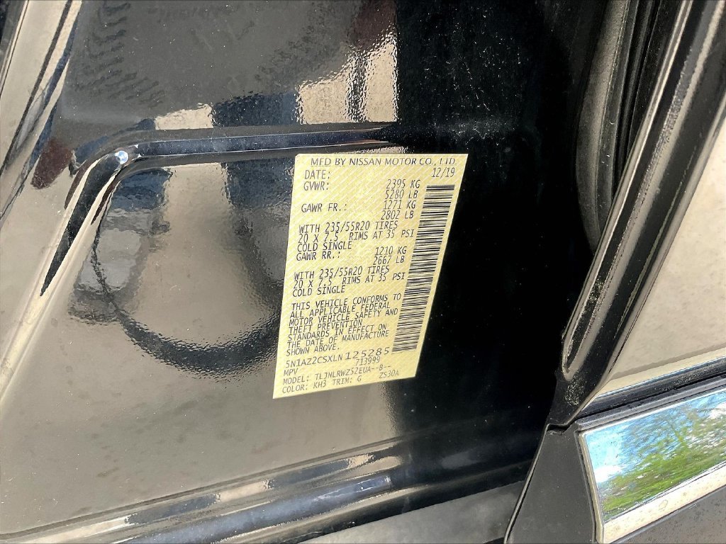 Used 2020 Nissan Murano SL w/ Moonroof Package AWD/4WD image 19