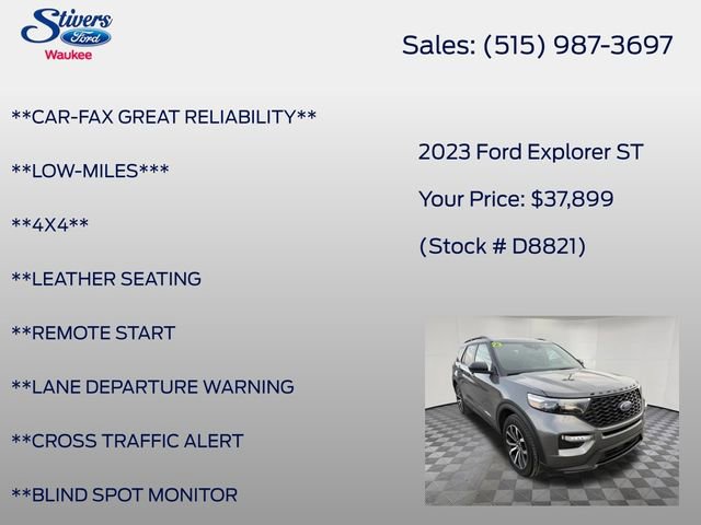 Certified 2023 Ford Explorer ST image 15
