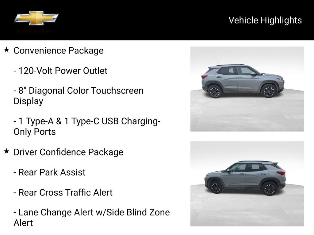 Certified 2023 Chevrolet TrailBlazer LT w/ Convenience Package image 18