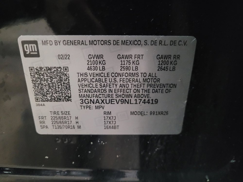 Used 2022 Chevrolet Equinox LT image 33
