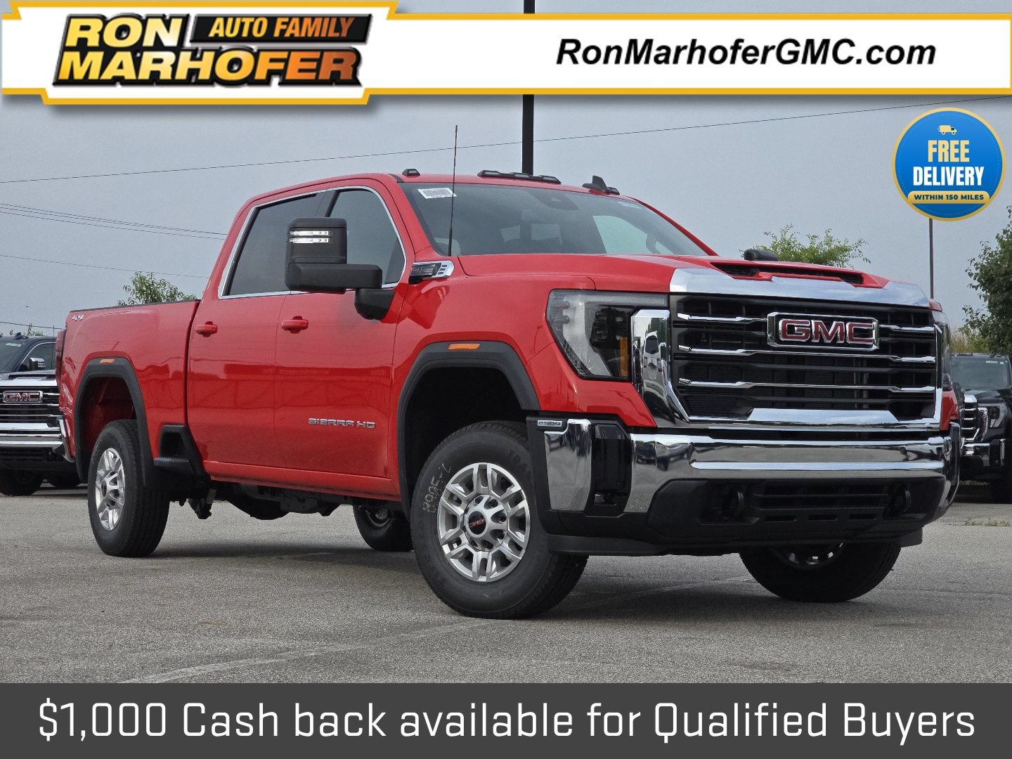 New 2026 GMC Sierra 2500 SLE AWD/4WD 360° Tour