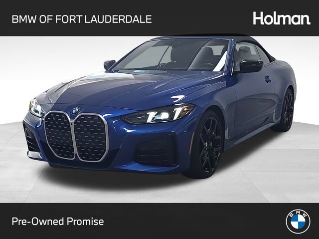 Used 2025 BMW 430i Convertible w/ M Sport Package