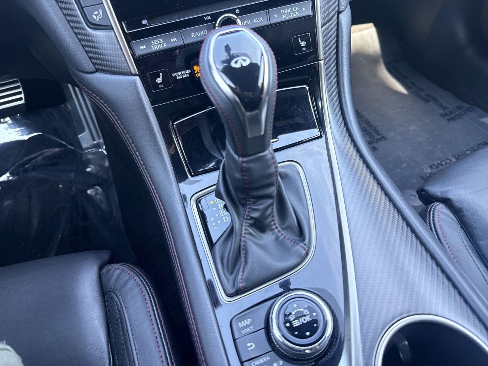 Used 2024 INFINITI Q50 Red Sport 400 w/ Carbon Fiber Package AWD/4WD image 21