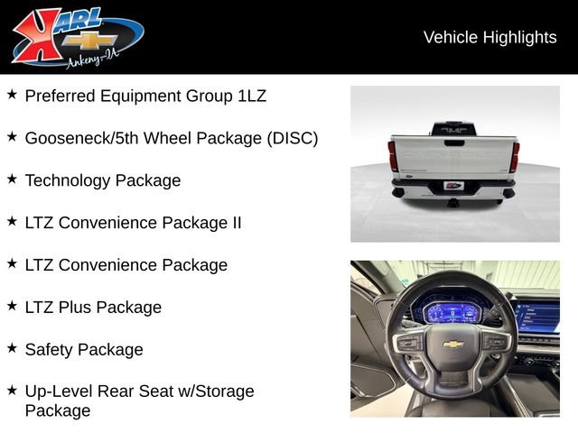 Certified 2024 Chevrolet Silverado 3500 LTZ w/ LTZ Plus Package AWD/4WD image 2
