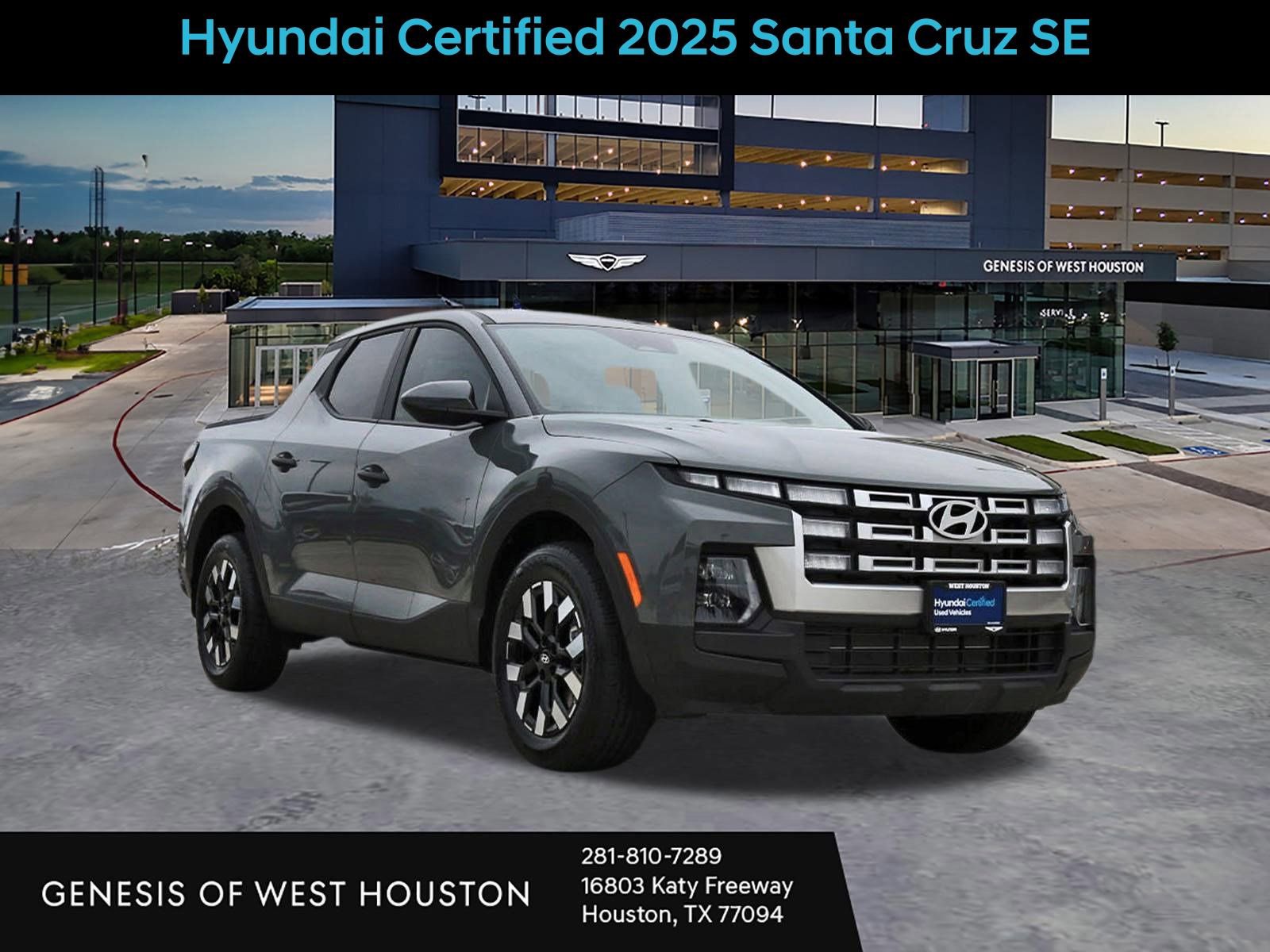 Certified 2025 Hyundai Santa Cruz SE image 1