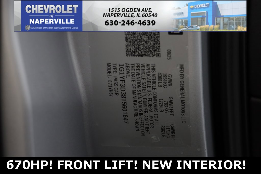 New 2026 Chevrolet Corvette Z06 image 30