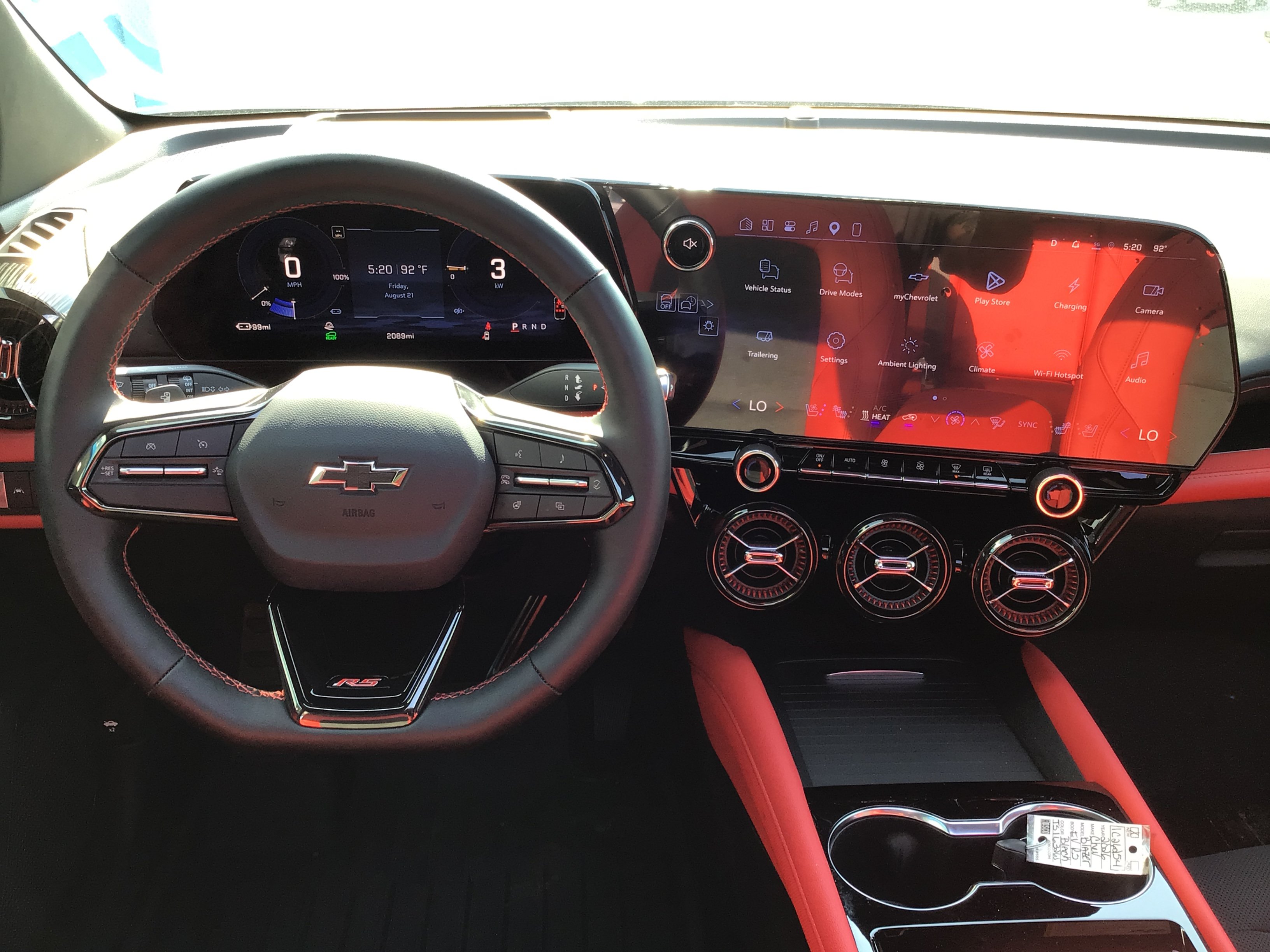 New 2026 Chevrolet Blazer EV RS FWD image 75