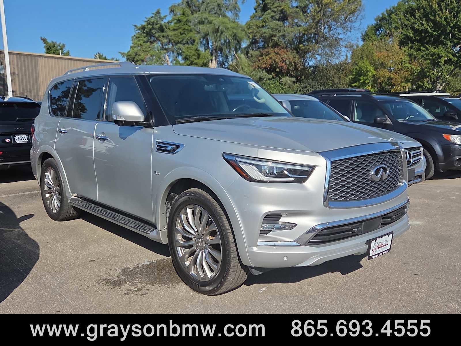 Used 2020 INFINITI QX80 Luxe w/ All-Season Package