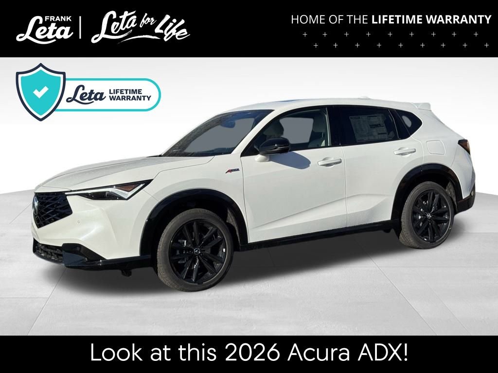 New 2026 Acura ADX A-Spec