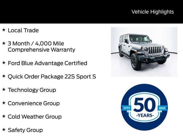 Used 2021 Jeep Wrangler Unlimited Sport AWD/4WD image 6