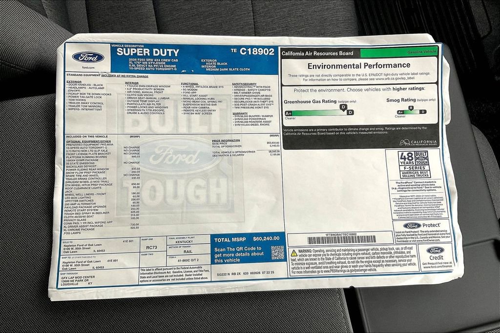 New 2026 Ford F250 XL image 14