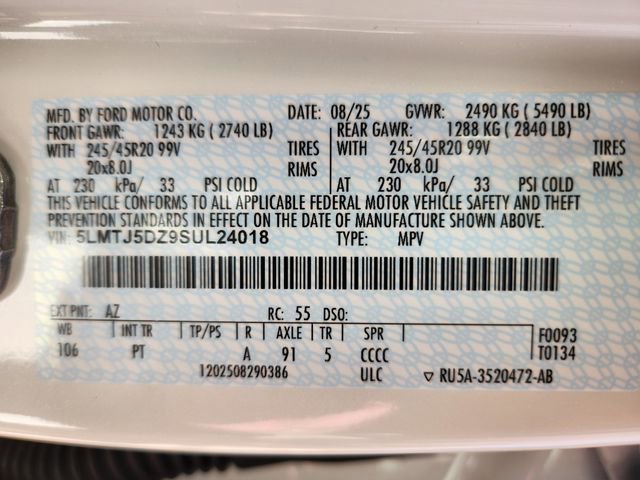 New 2025 Lincoln Corsair Grand Touring w/ Equipment Group 301A image 23