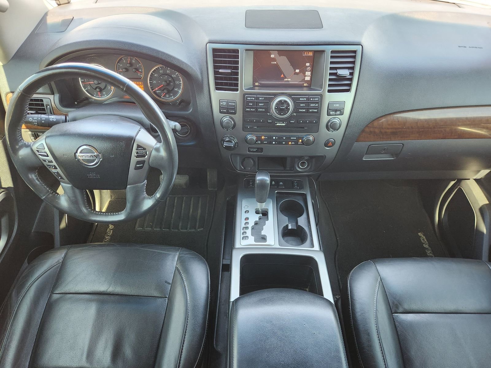 Used 2015 Nissan Armada Platinum w/ 2nd Row Captain Seat Package AWD/4WD image 27