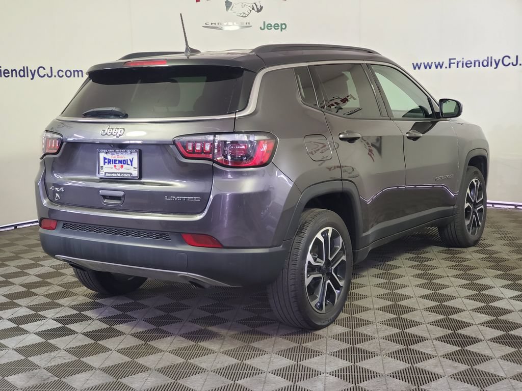 Used 2023 Jeep Compass Limited AWD/4WD video 3