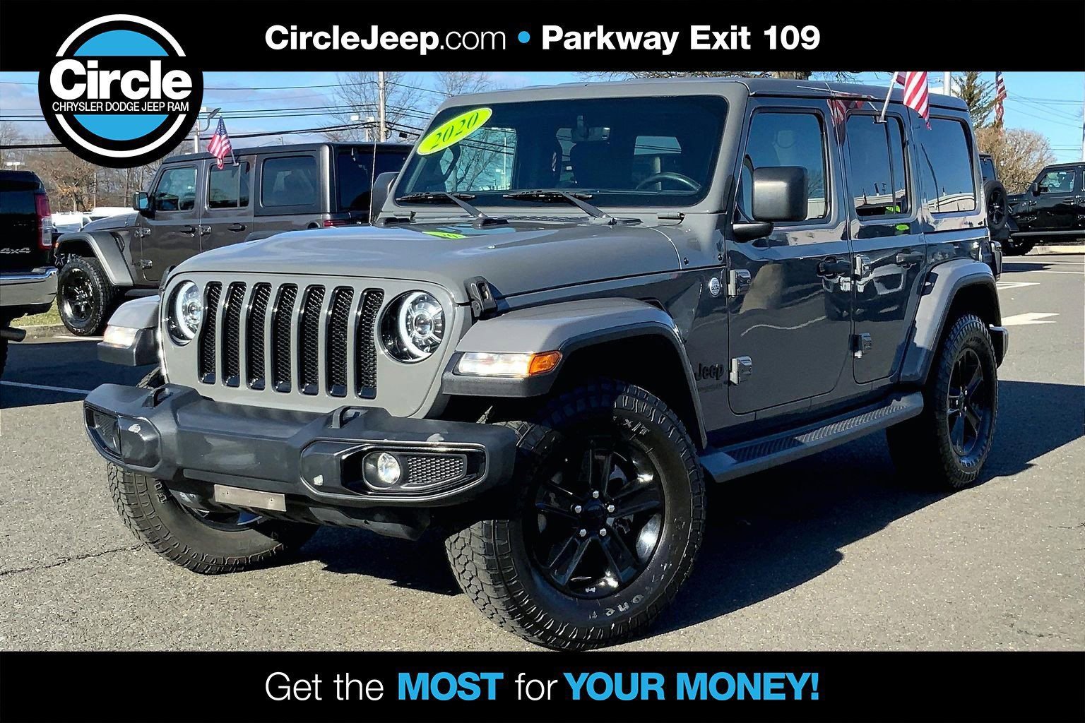 Used 2020 Jeep Wrangler Unlimited Sahara