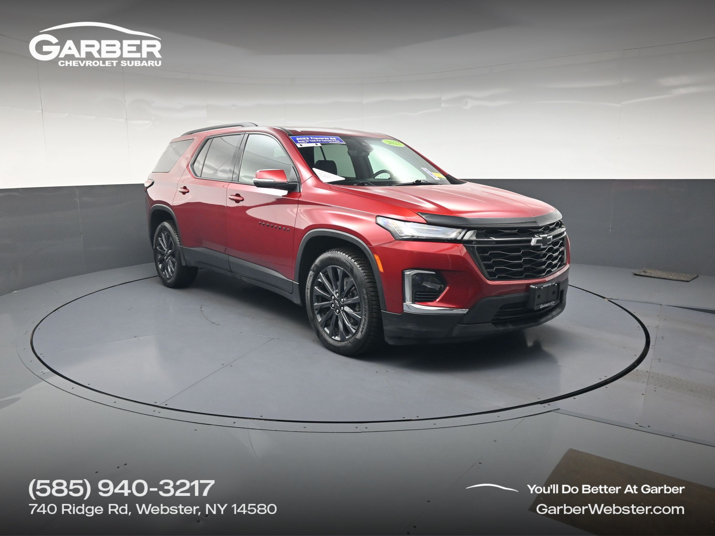 Used 2023 Chevrolet Traverse RS w/ LPO, Floor Liner Package AWD/4WD image 1