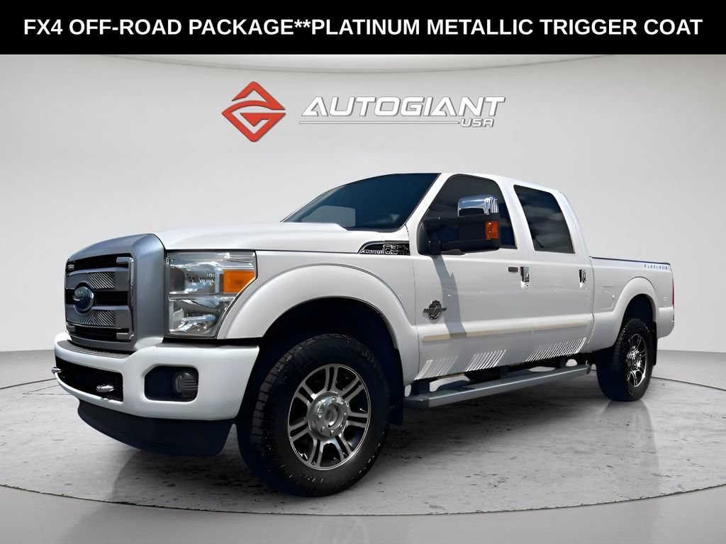 Used 2013 Ford F350 Platinum w/ FX4 Off Road Pkg AWD/4WD image 15