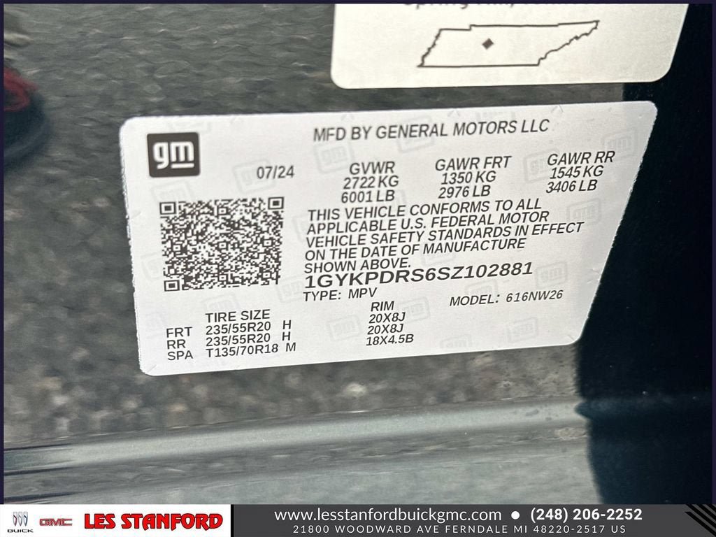 Certified 2025 Cadillac XT6 Premium Luxury AWD/4WD image 21