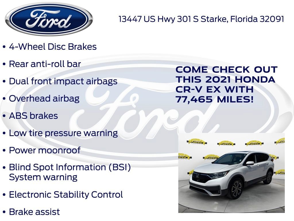 Used 2021 Honda CR-V EX image 25