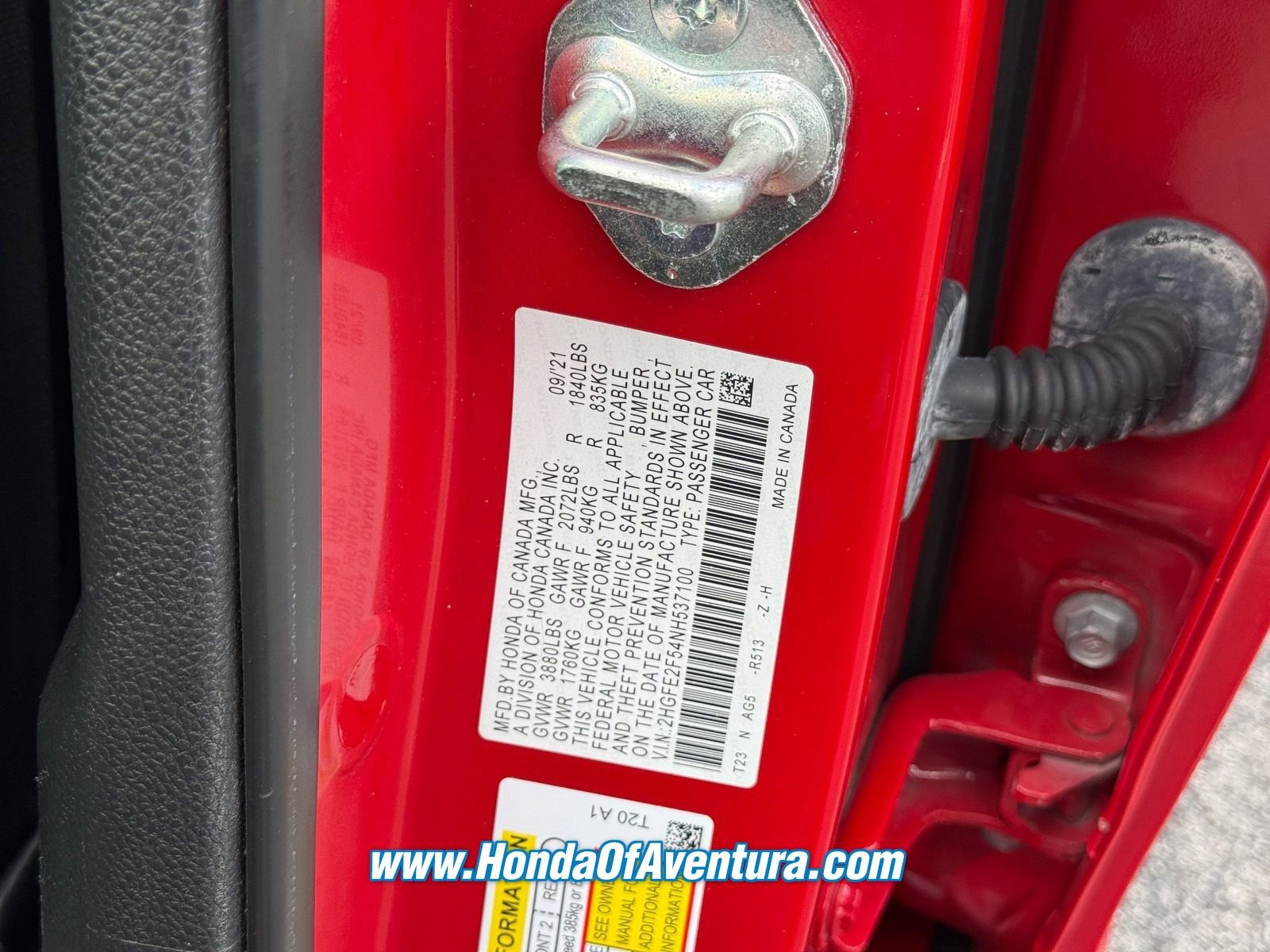 Certified 2022 Honda Civic Sport image 16