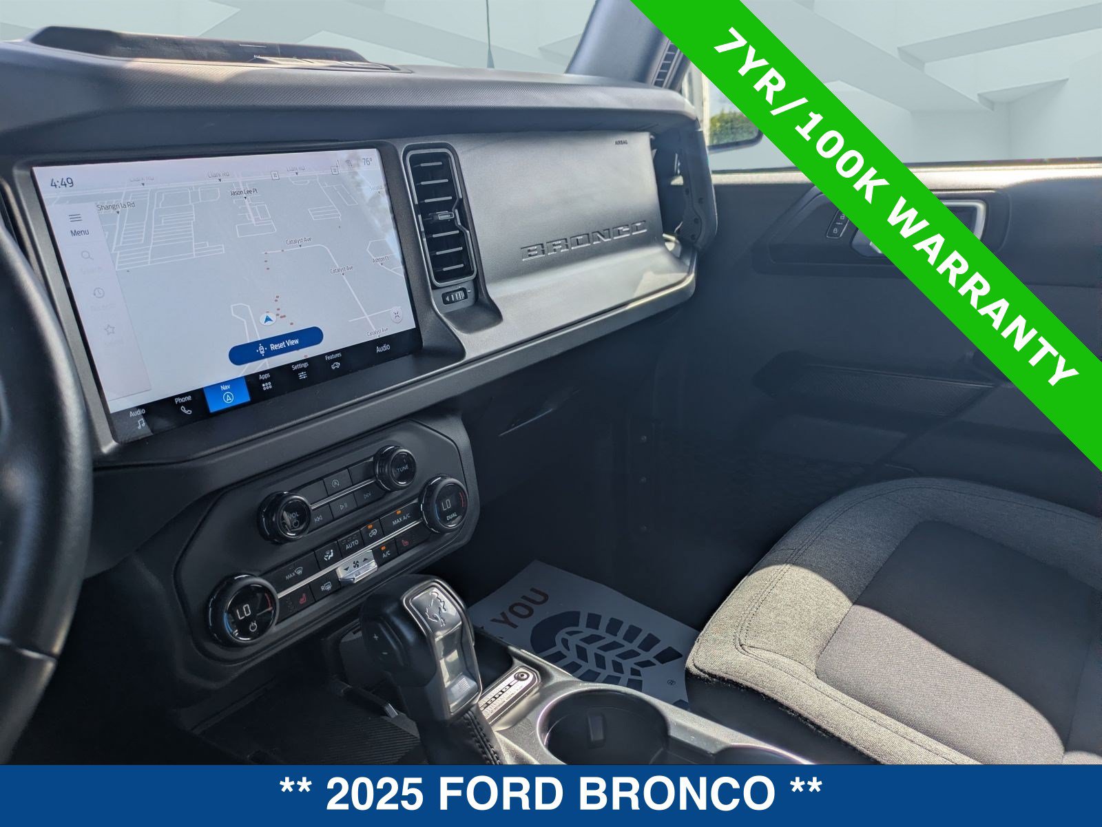Certified 2025 Ford Bronco Big Bend AWD/4WD image 32