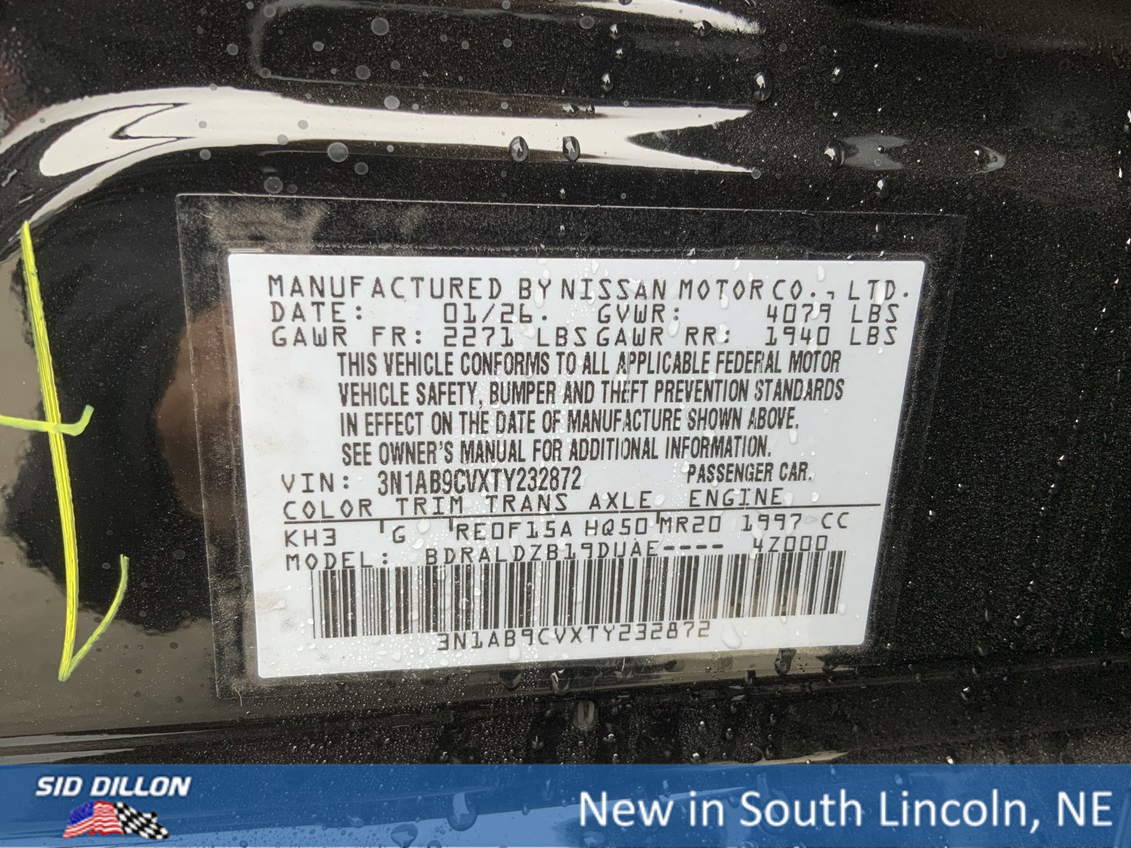 New 2026 Nissan Sentra SV w/ SV Convenience Package image 12