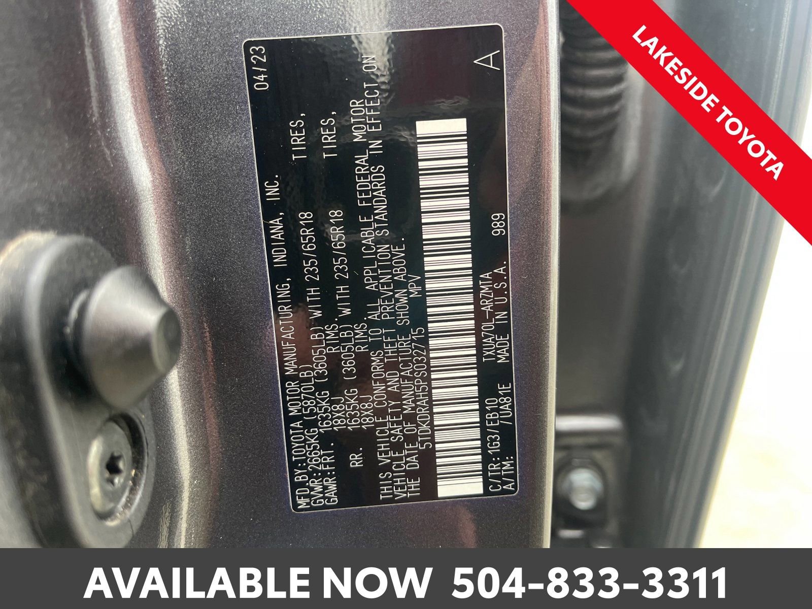 Used 2023 Toyota Highlander XLE image 35