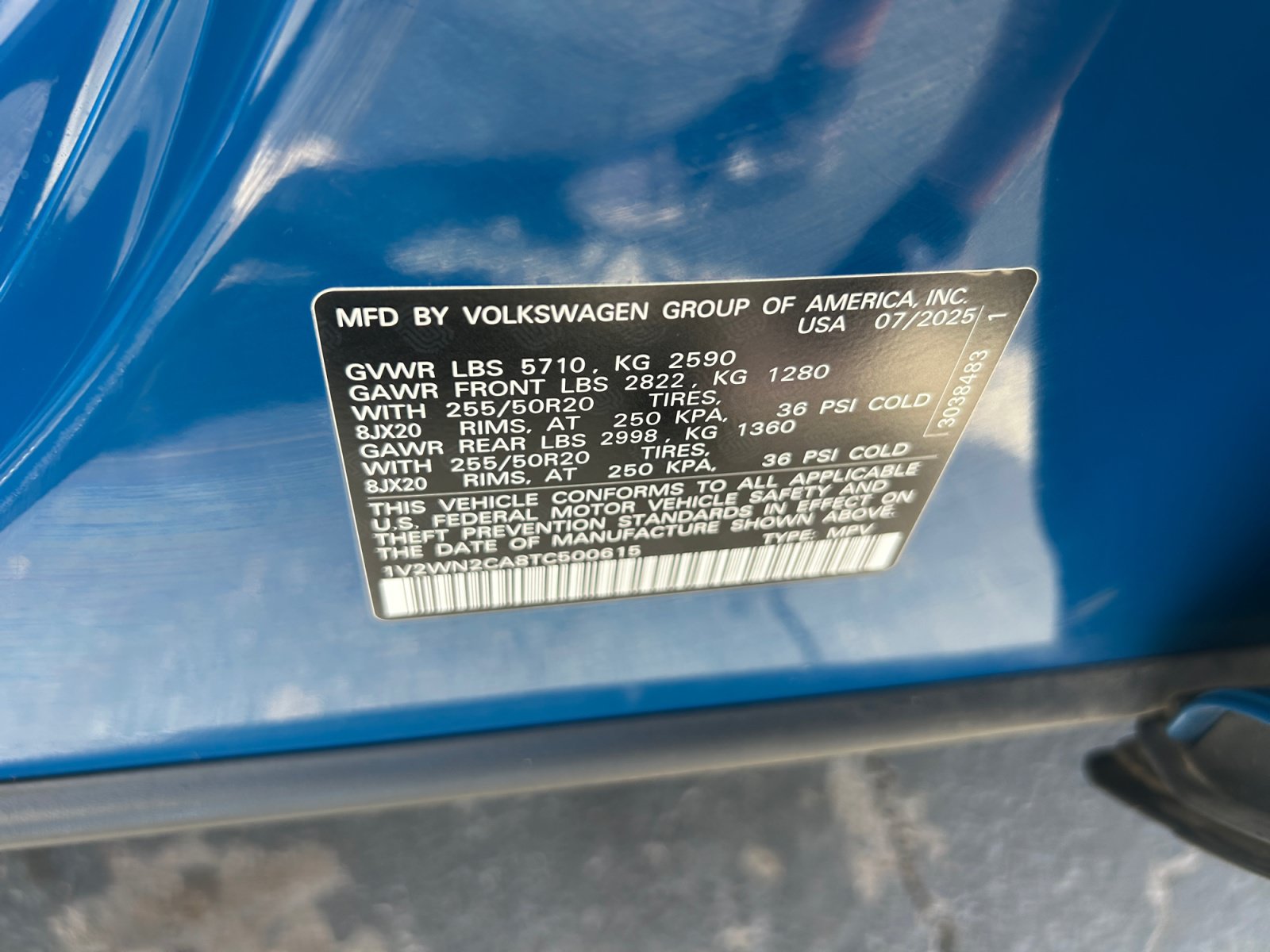 Certified 2026 Volkswagen Atlas SE FWD image 24