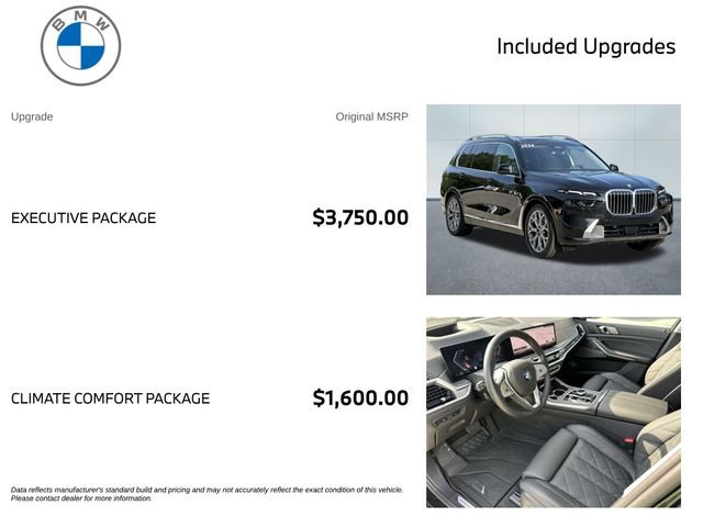 Used 2026 BMW X7 xDrive40i w/ Executive Package AWD/4WD image 4