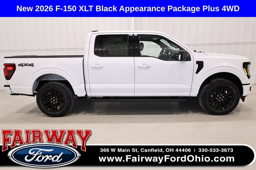 New 2026 Ford F150 XLT w/ Equipment Group 302A MID