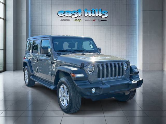 Used 2022 Jeep Wrangler Unlimited Sport w/ Sun And Sound Package AWD/4WD video 1